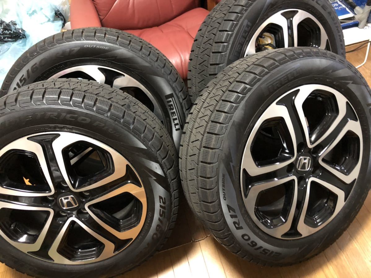 超美品ホンダ純正ホイール( VEZEL )スタッドレスタイヤセット 【公式通販】