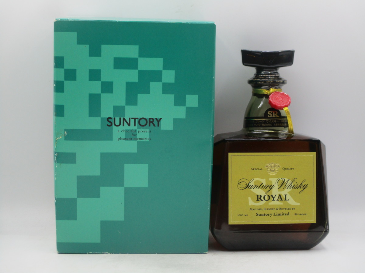 人気定番，本物保証 【同梱OK商品】SUNTORY WHISKY ROYAL サントリー 