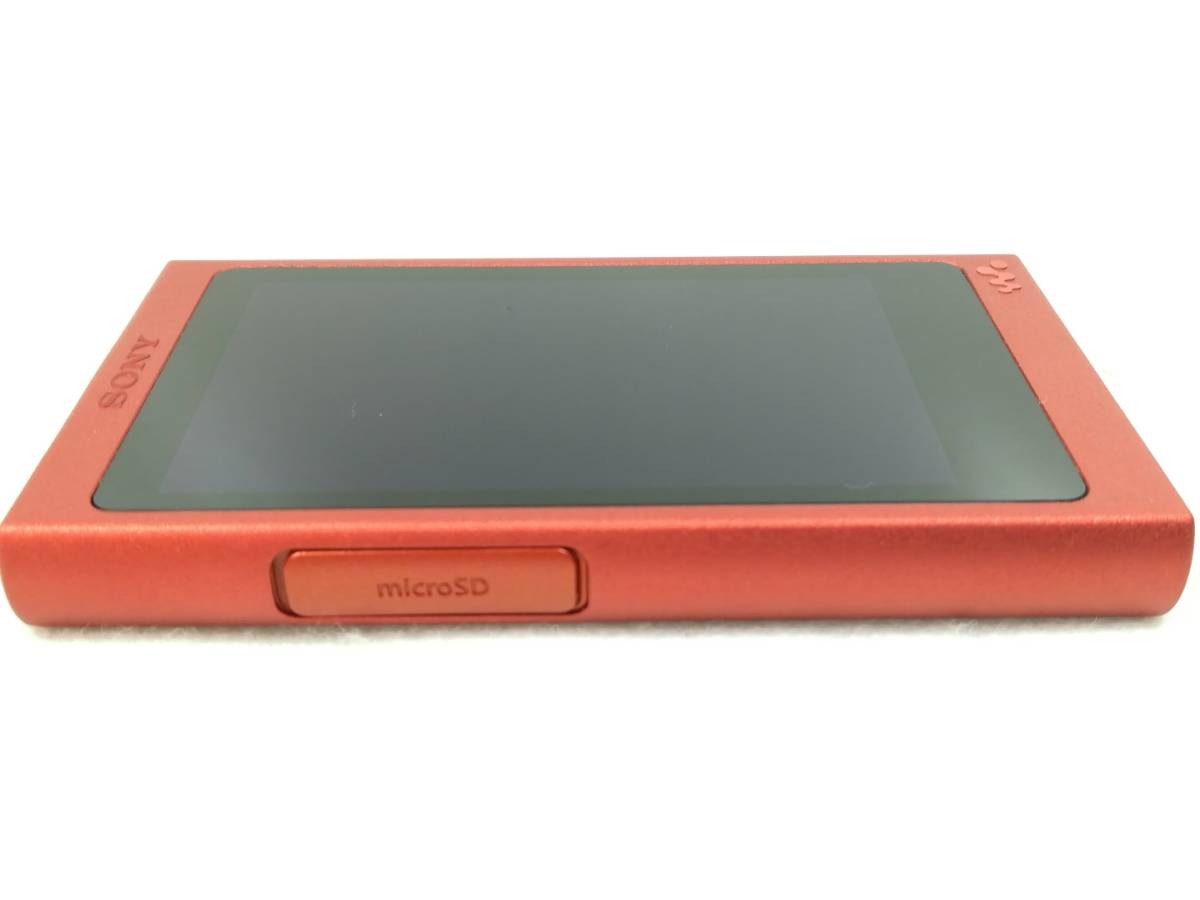 SONYウォークマンNW-A36 32GB シナバーレッド ※イヤホン以外付属