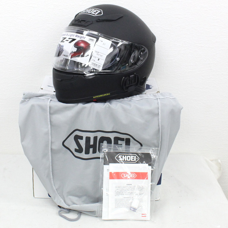 SHOEI ショウエイ Z-7 フルフェイスヘルメット Mサイズ マットブラック