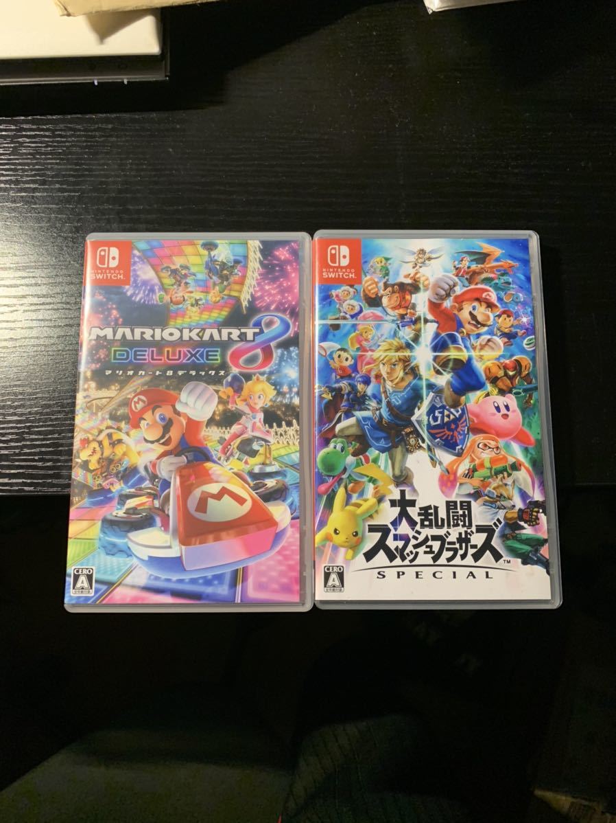 公式販促 任天堂Switchソフト 大乱闘スマッシュブラザーズ マリオカート8DX