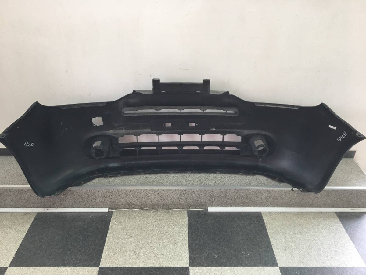 ☆希望色に塗装込★キューブ　Z12　フロントバンパー　620221FA0H　B20CAHK23KADKBGL50NAHQABRBC　1917_4