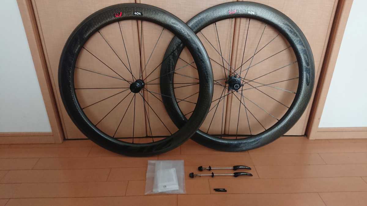0 ZIPP Firecrest カーボン ジップ クリンチャー NSW Zipp ファイアクレスト | ホイールセット 美品中古ジップ&frasl;ZIPP404 ガーボンホイール TL FIRECREST チューブラーホイール