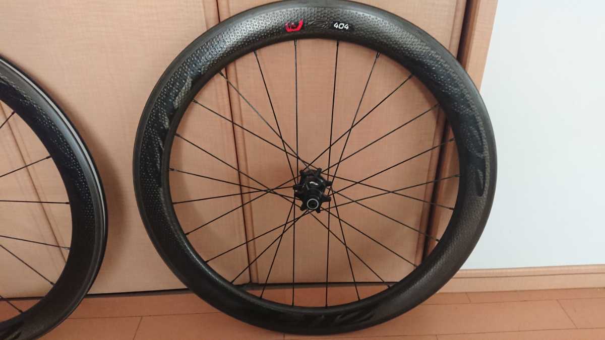 0 ZIPP Firecrest カーボン ジップ クリンチャー NSW Zipp ファイアクレスト | ホイールセット 美品中古ジップ&frasl;ZIPP404 ガーボンホイール TL FIRECREST チューブラーホイール
