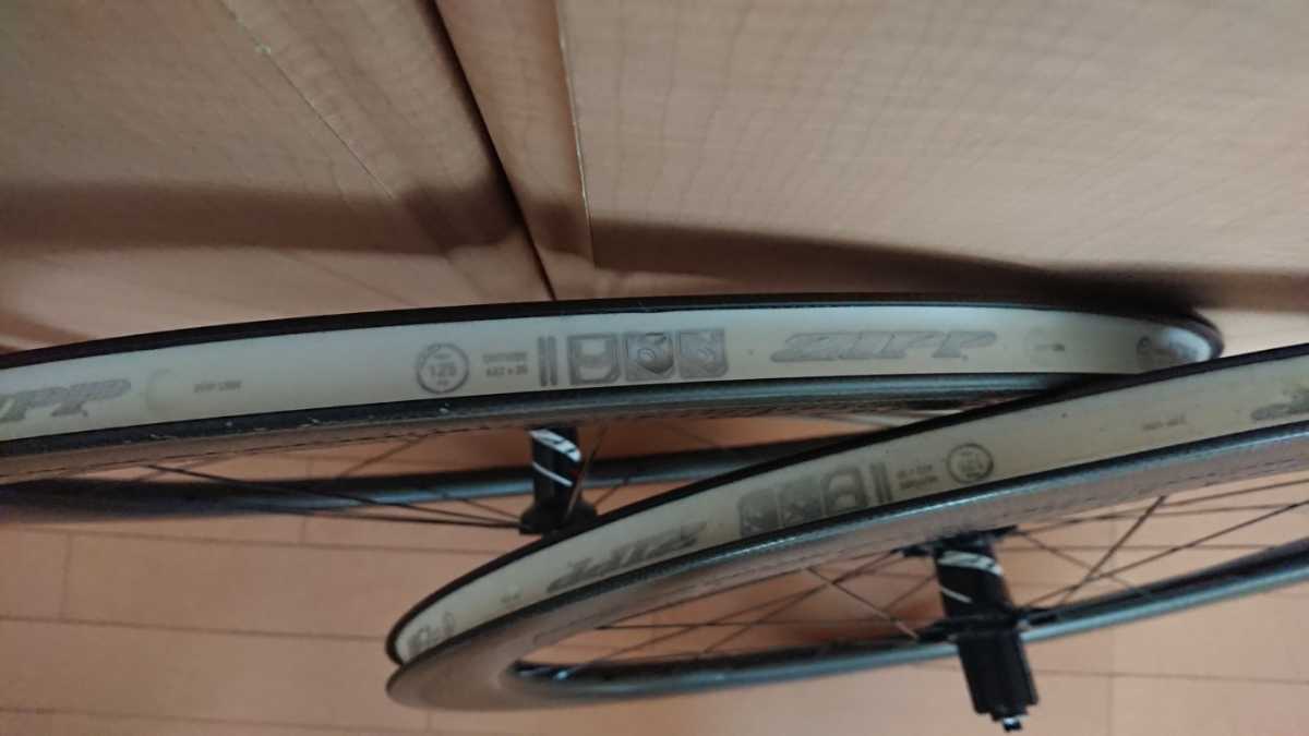 0 ZIPP Firecrest カーボン ジップ クリンチャー NSW Zipp ファイアクレスト | ホイールセット 美品中古ジップ&frasl;ZIPP404 ガーボンホイール TL FIRECREST チューブラーホイール