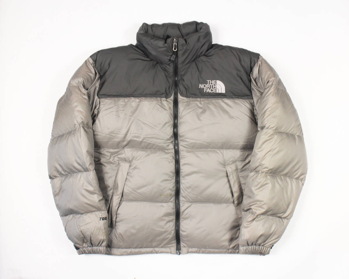 品質保証，新品 THE NORTH FACE ノースフェイス ヌプシ ダウンジャケット グレー M(Mサイズ)｜売買されたオークション情報、yahooの商品情報をアーカイブ公開 - オークファン 男性用