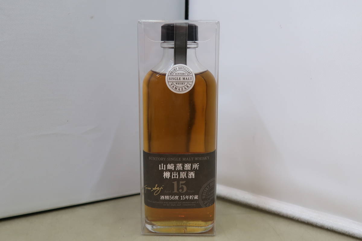 東京都限定発送 Suntory サントリー 山崎蒸留所 樽出原酒 15年 56 190ml 日本 売買されたオークション情報 Yahooの商品情報をアーカイブ公開 オークファン Aucfan Com