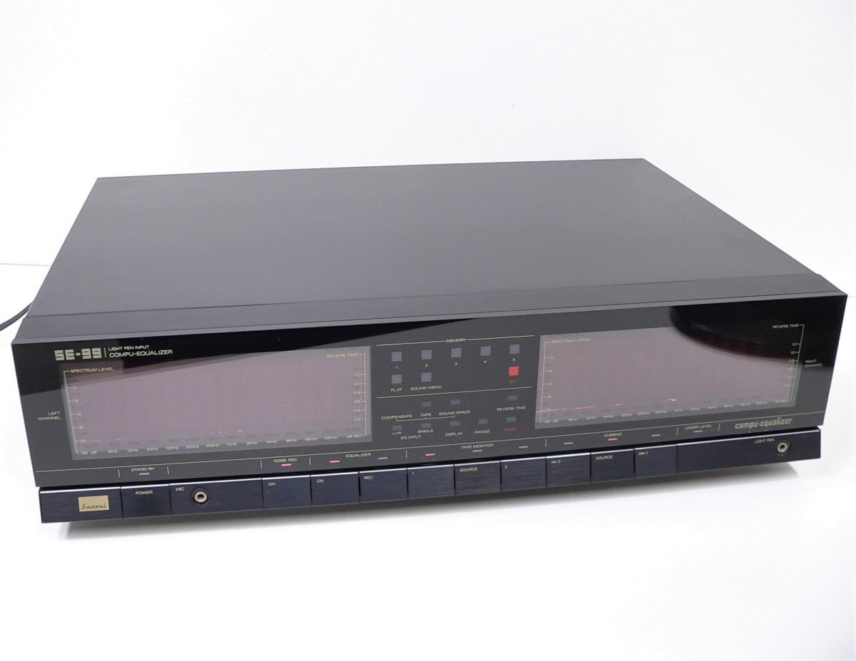 ジャンク品☆SANSUI サンスイ グラフィック イコライザー SE-8☆ 家電