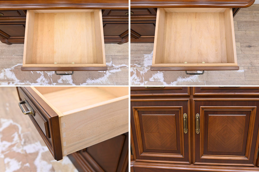 GMHK369○karimoku ⁄ カリモク コロニアル 食器棚 キッチン