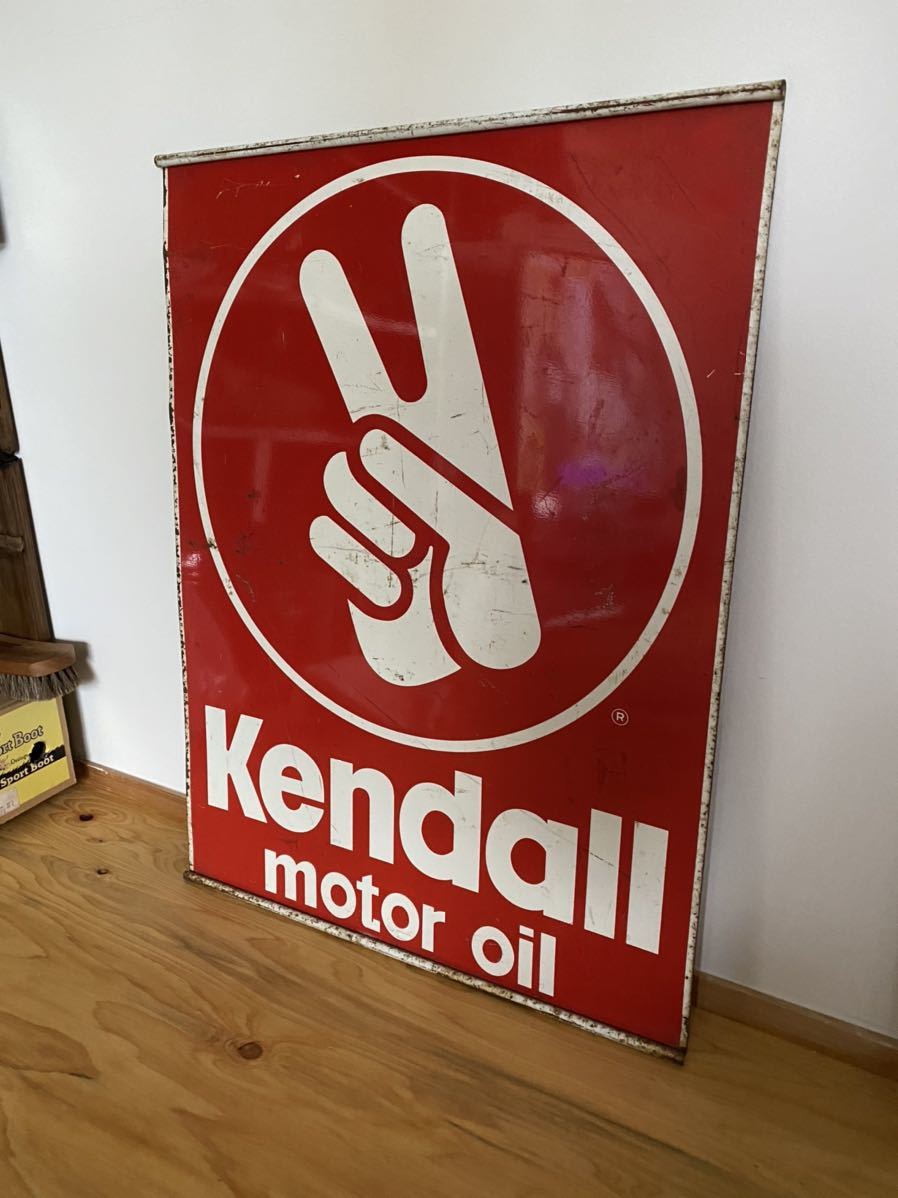Kendall vintage sign ケンドル ヴィンテージ 看板看板 アメリカ