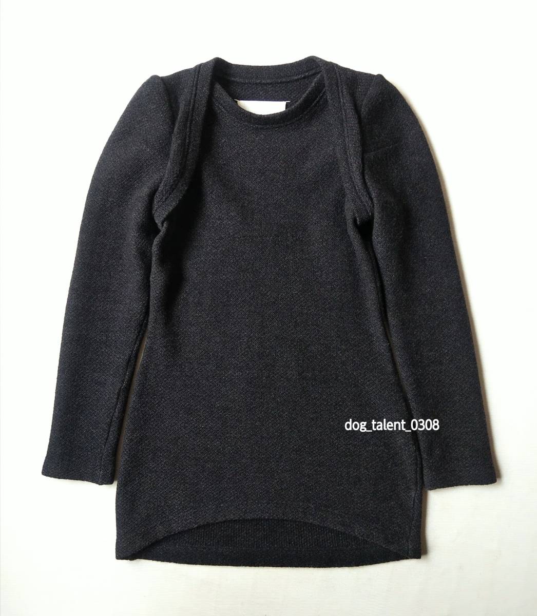 Martin Margiela archive early 90s cigarette shoulder sweater  
