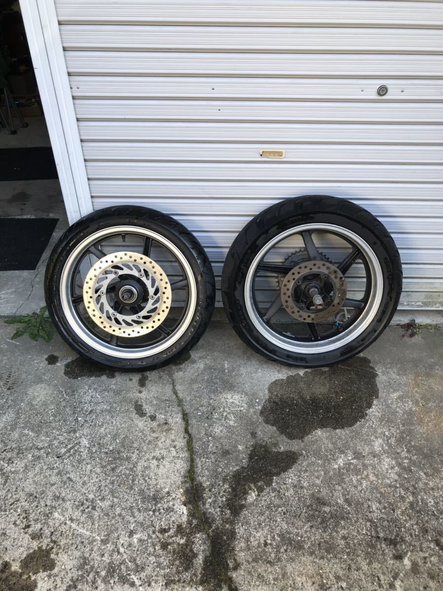 スカッパノンさま用 HONDA ジェイド250 MC23 ホイールセット（前後