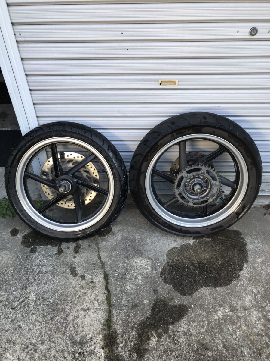 スカッパノンさま用 HONDA ジェイド250 MC23 ホイールセット