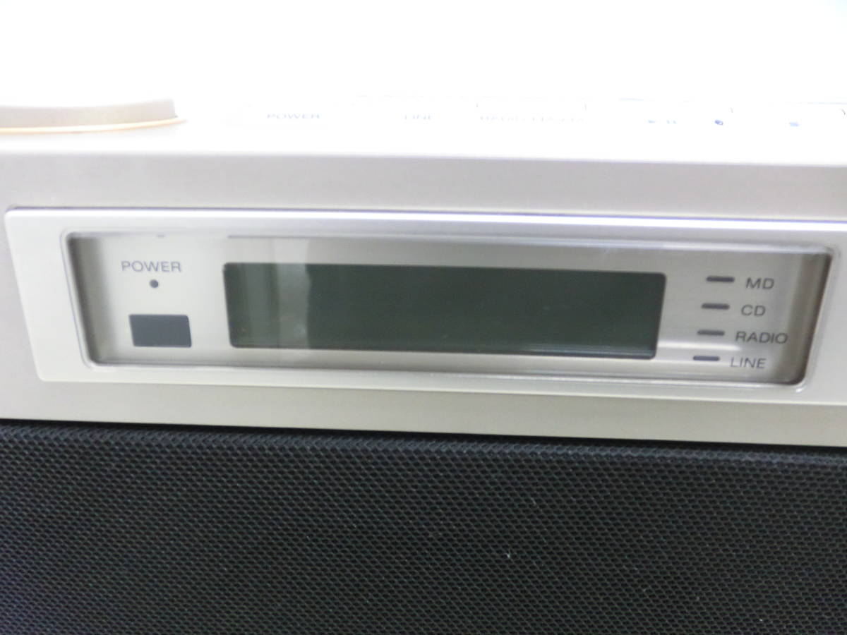 ジャンク品【SONY CD/MDオーディオ CELEBRITYⅡ MD-7000 30周年記念