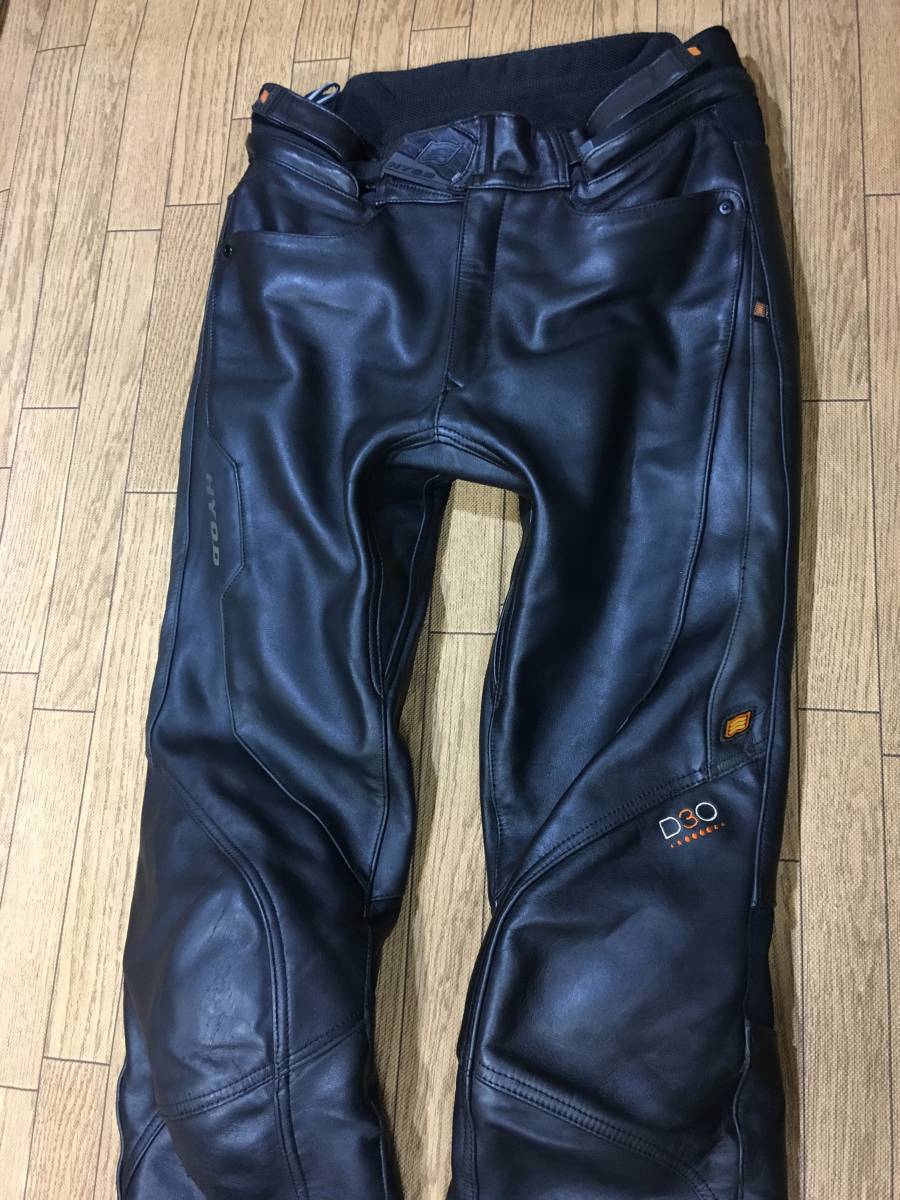 HYOD D3O ブーツアウト 牛革パンチングレザー 夏用 LW HYOD D3o 牛革製 