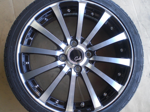 軽自動車など　165×45R16　4本タイヤ付き美品_8