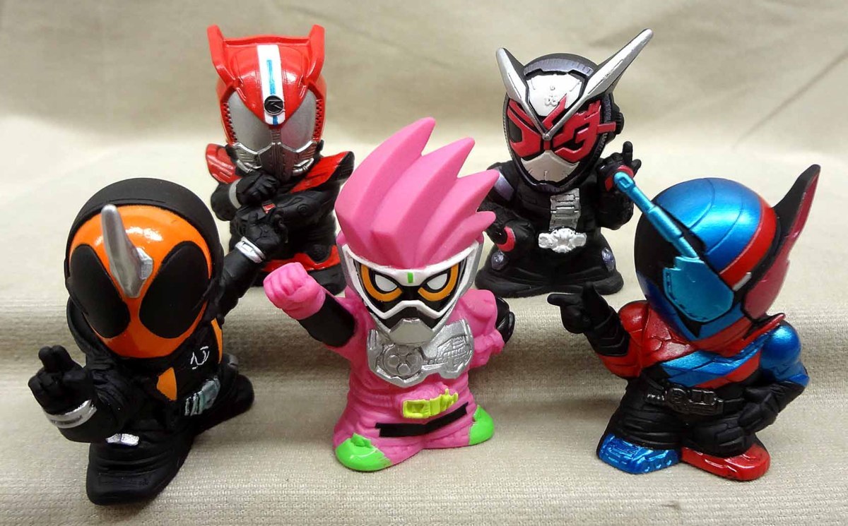 指人形 仮面ライダーキッズ 20ライダー集結編 全20種セット 平成