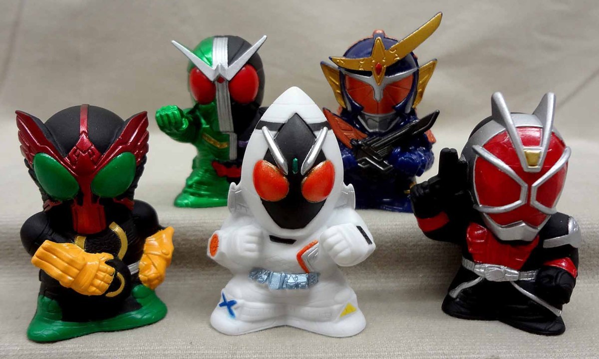 仮面ライダーキッズ 指人形 293体セット
