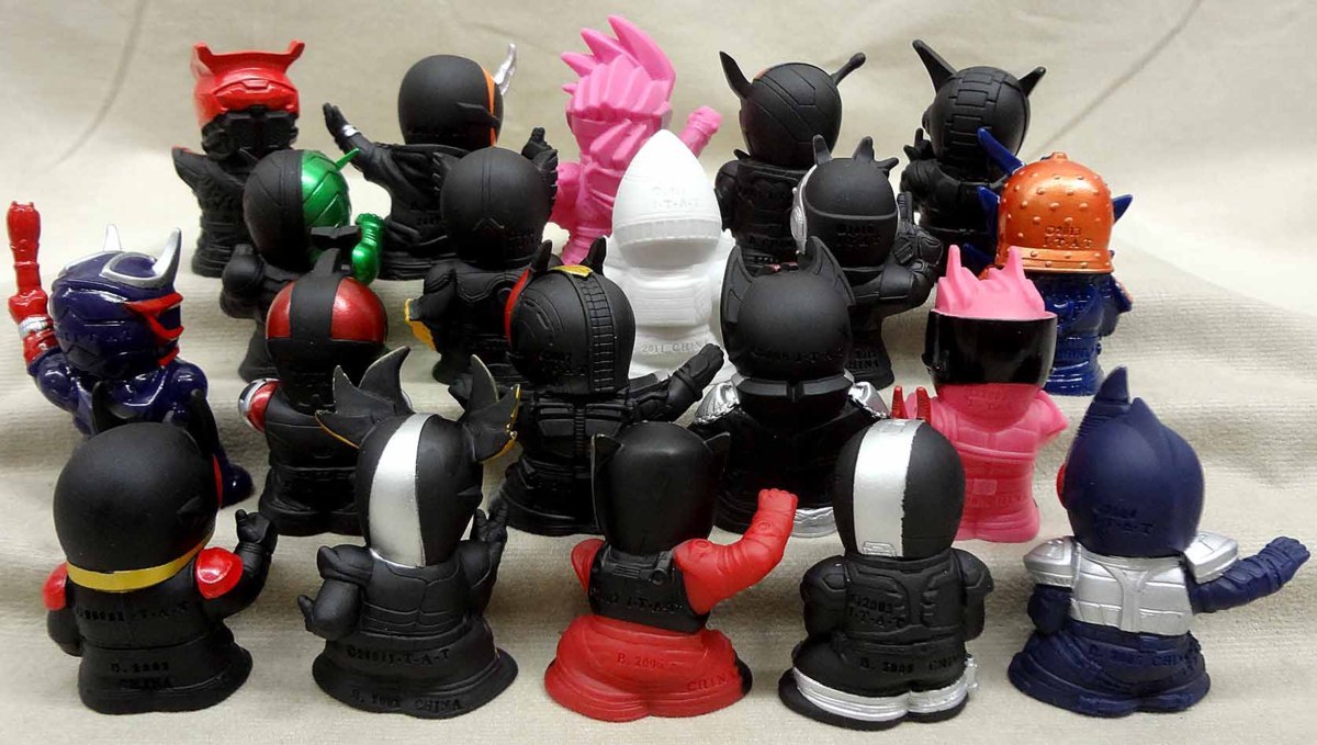 指人形 仮面ライダーキッズ 20ライダー集結編 全20種セット 平成 