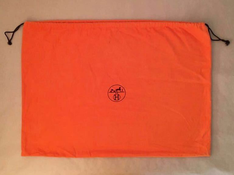 通販オフィシャルストア HERMES エルメス 保存袋 オレンジ 超特大 74cm