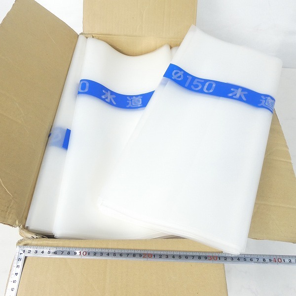 爆買い，大人気 ヨツギ ポリエチレンスリーブ 20枚セット ライン &phi;150&times;6000mm 防食 水道管 埋設管 配管 長期在庫 WK1103s(工事用材料)｜売買されたオークション情報、yahooの商品情報をアーカイブ公開 - オ 工事用材料