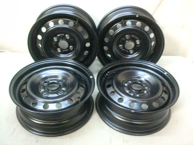 新車外しスチール ホイール 4本 トヨタ タンク ルーミー 純正 14x5J 4穴 PCD100 アクア カローラアクシオ スペイド ポルテ 