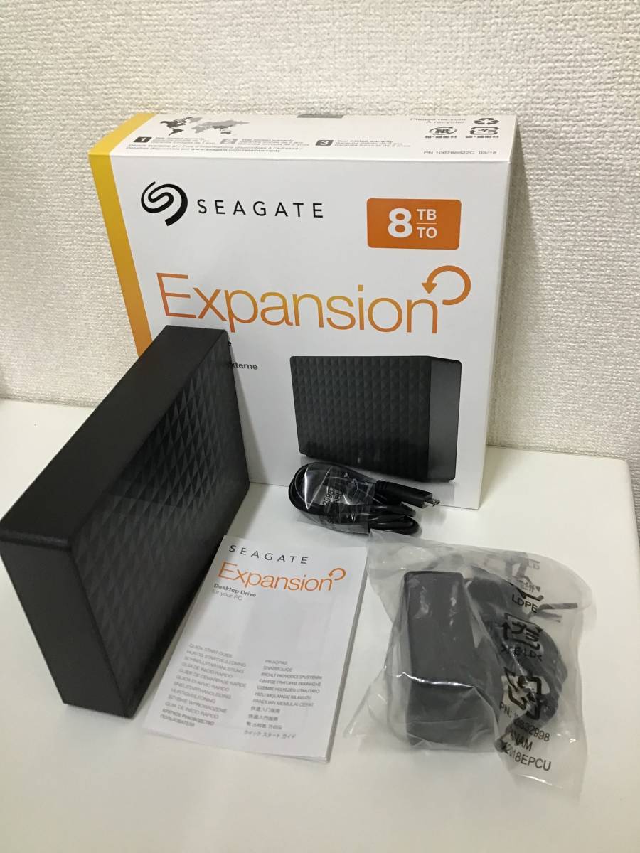  み 付属品一式込み SEAGATE Expansion 8TB 外付けHDD 外付けハードディスク 型番:STEB8000100 8TB N7(2TB～)｜売買されたオークション情報、yahooの商品情報をアーカイブ公開 - オークファン USB