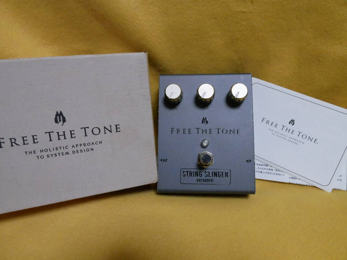 STRING SLINGER / SS-1V（OVERDRIVE） Tone String The Free Slinger