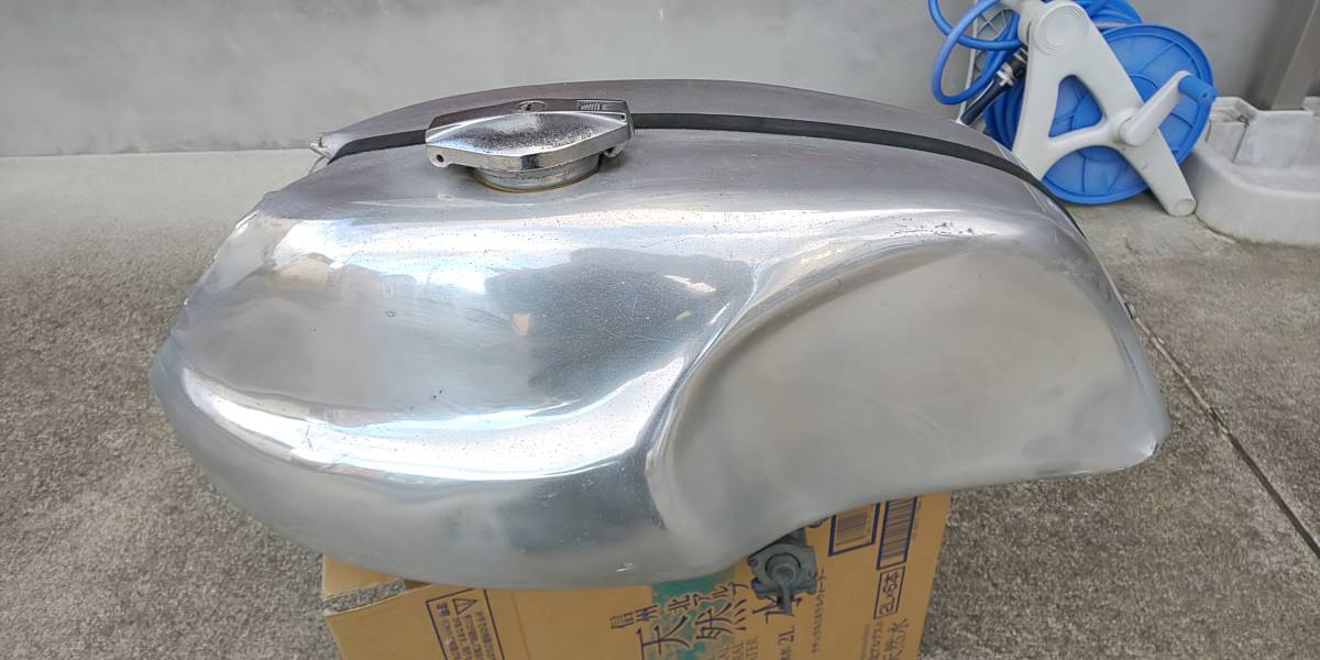 SR400 MVアグスタ風 アルミタンク 当時物 カフェレーサー 