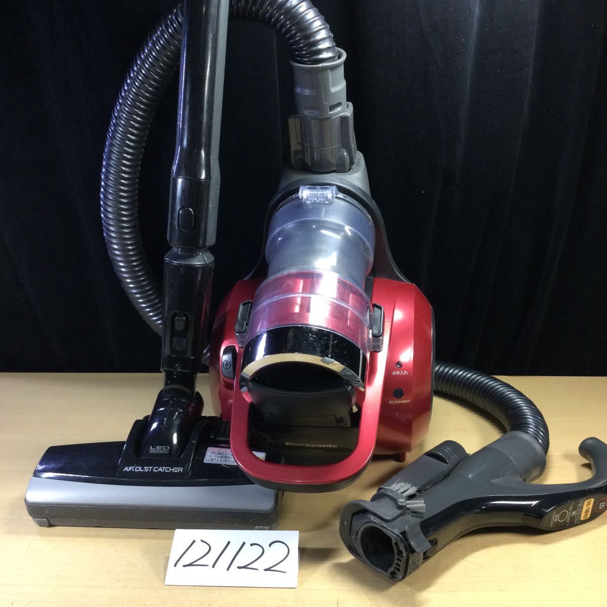値下げ断行 (121122) 2016年製 Panasonic MC-SR34G-R 電気掃除機