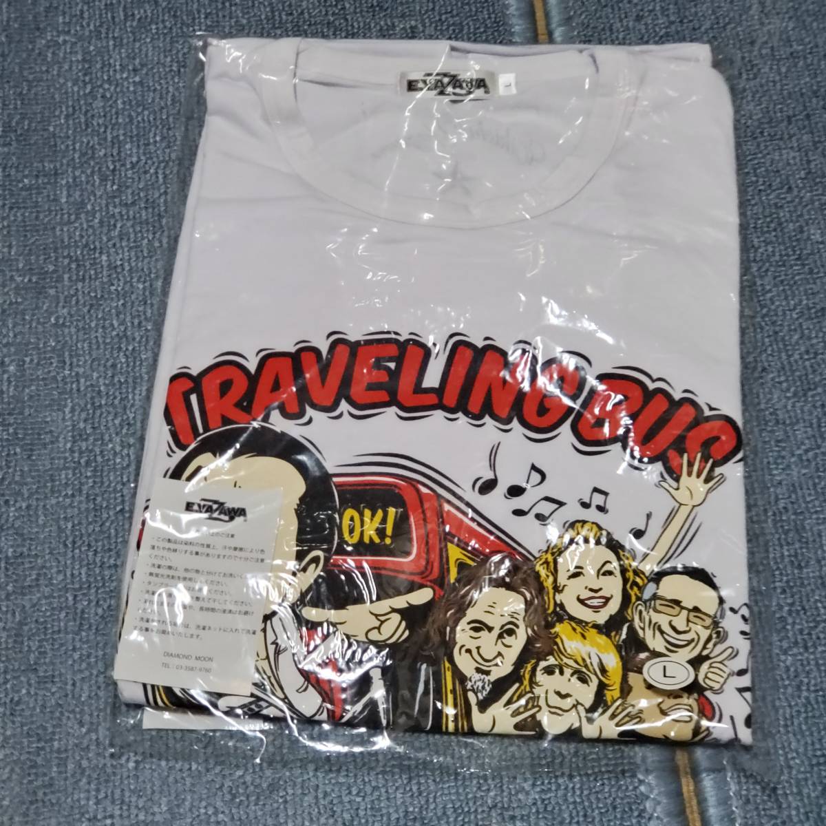 矢沢永吉 Tシャツ Traveling Bus イラスト 矢沢永吉 売買されたオークション情報 Yahooの商品情報をアーカイブ公開 オークファン Aucfan Com