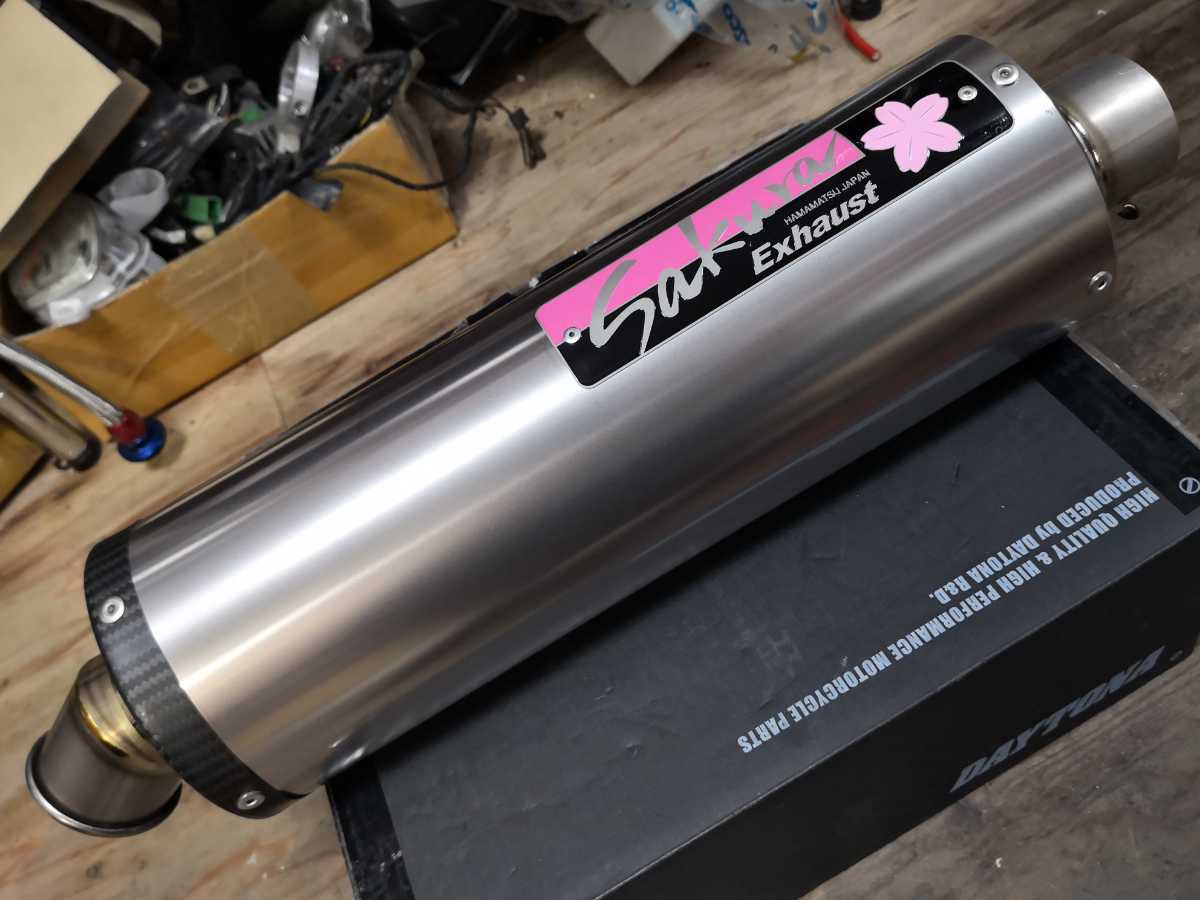  激レア 静岡浜松 サクラ工業 サクラレーシング フルチタン オーバルサイレンサー 差込54ミリパイプ用 品(その他)｜売買されたオークション情報、yahooの商品情報をアーカイブ公開 - オークフ その他