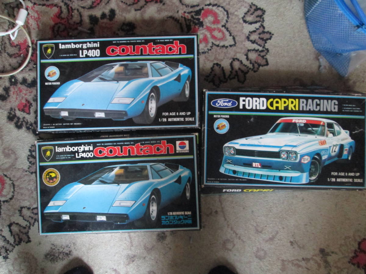 新作，100%新品 ランボルギーニカウンタック２台とフォードカプリ１台(乗用車)｜売買されたオークション情報、yahooの商品情報をアーカイブ公開 - オークファン その他