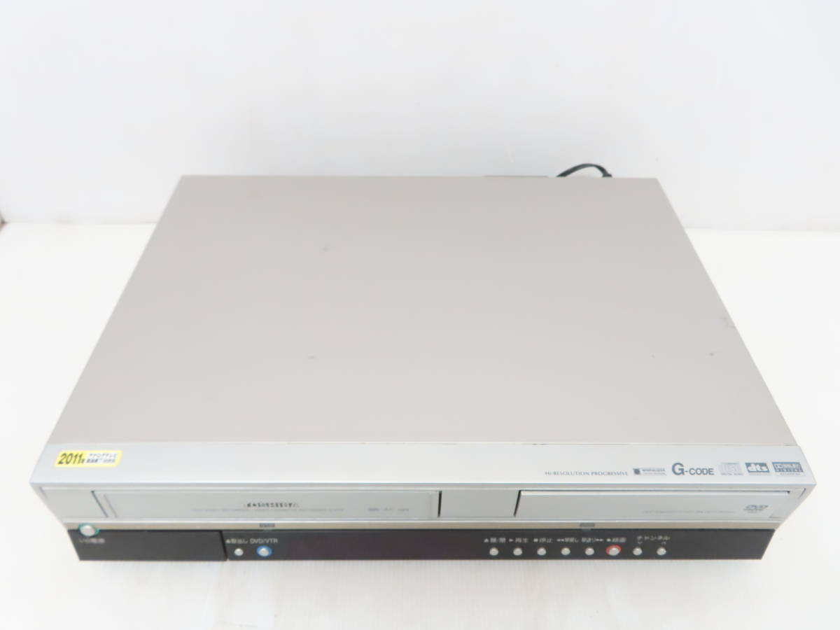 東芝 VHS/DVDレコーダー VTR一体型 ビデオデッキ D-VR5 動作品 一部訳