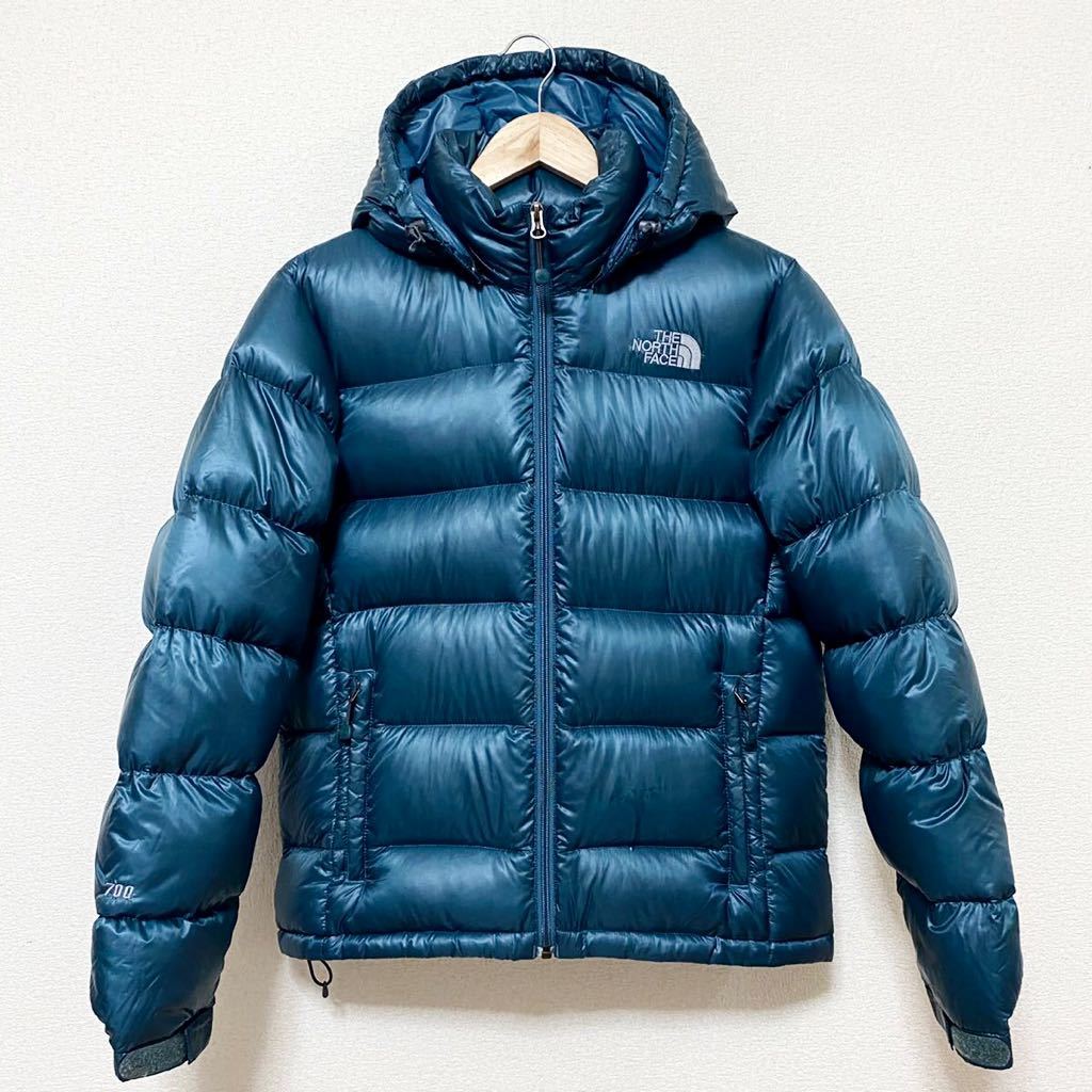 THE NORTH FACE ノースフェイス ダウンジャケット 700フィル ヌプシ - パワーフィル 0 レディース レディースL ザノースフェイス 700（レディース ロゴ刺繍 ヌプシダウンジャケット