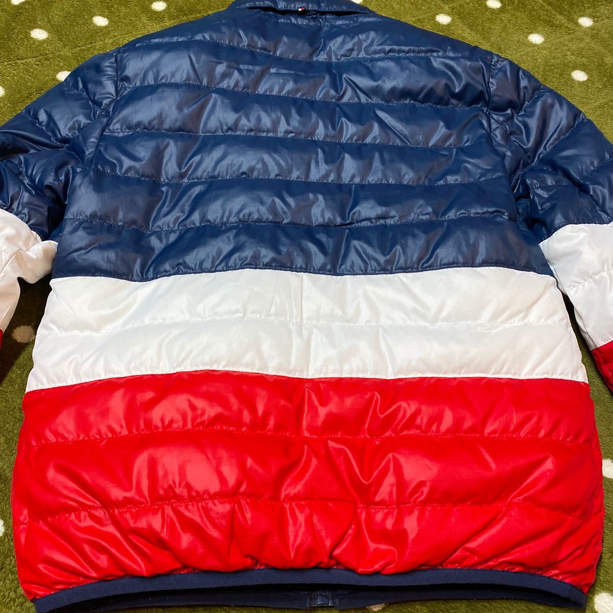 TOMMY HILFIGER ダウンジャケット サイズ 152 リバーシブル 紺 