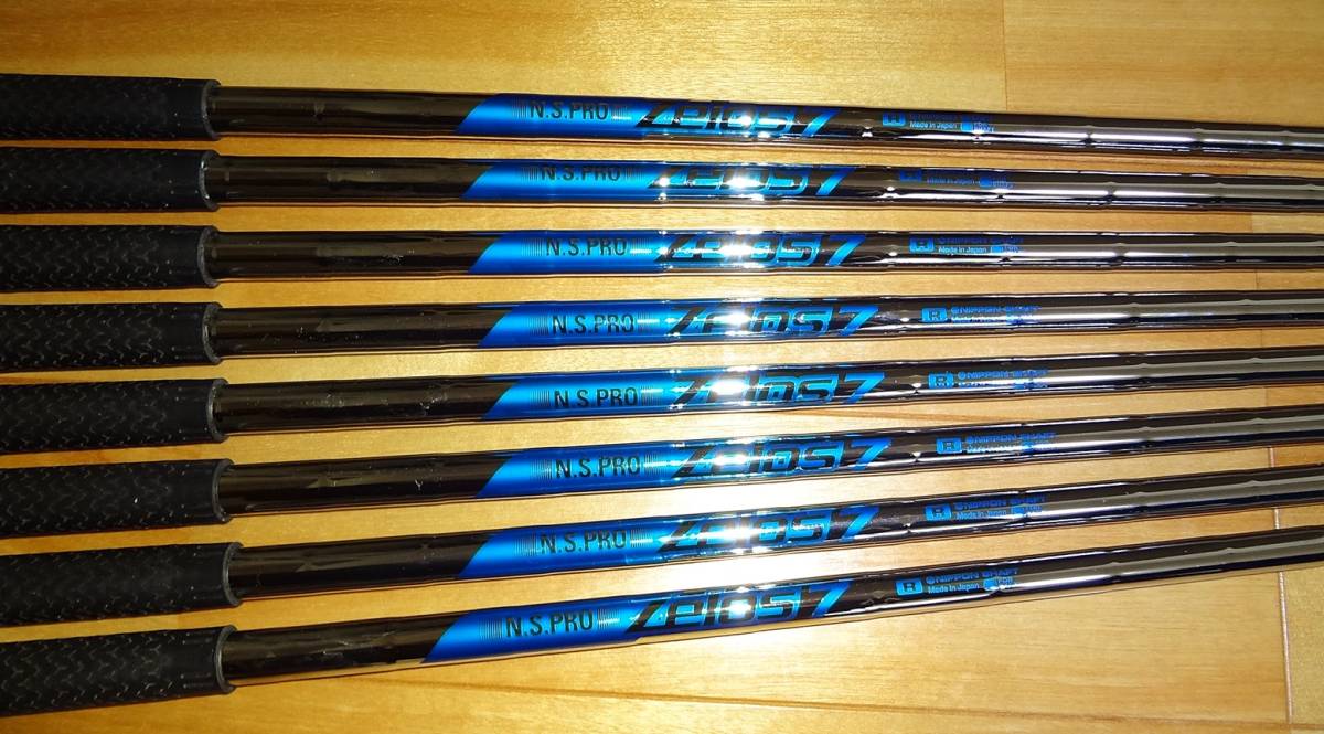  日本シャフト N.S.PRO ゼロス7 Zelos 7 Rフレックス エリート Y360&deg;SVM58 グリップ付き #5 P W 8本セット(日本シャフト)｜売買されたオークション情報、yahooの商品情報をアーカイブ公開 - オークフ 部品