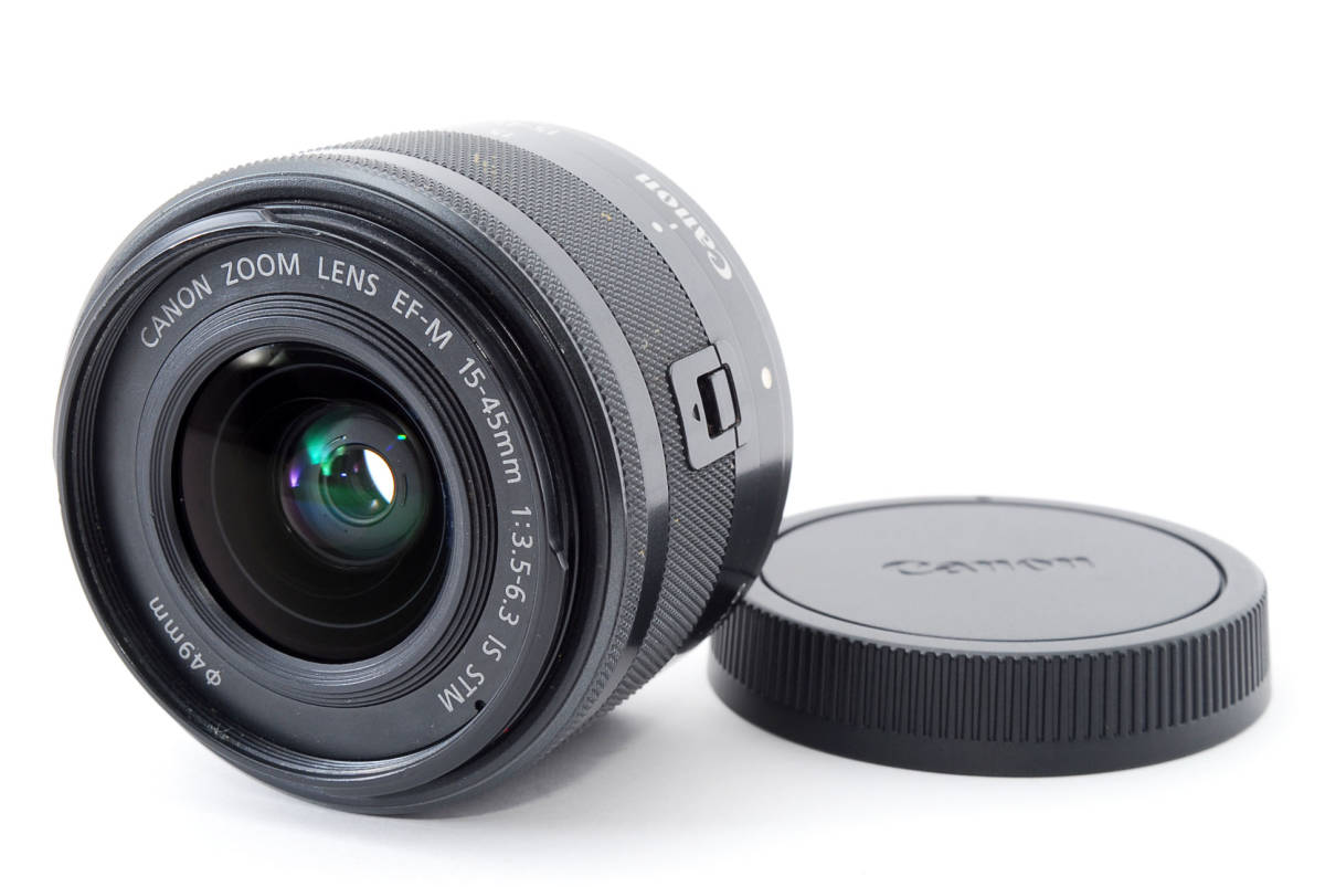 格安 販売 ☆良品☆ Canon キャノン EF-M 15-45mm f3.5-6.3 IS STM #560