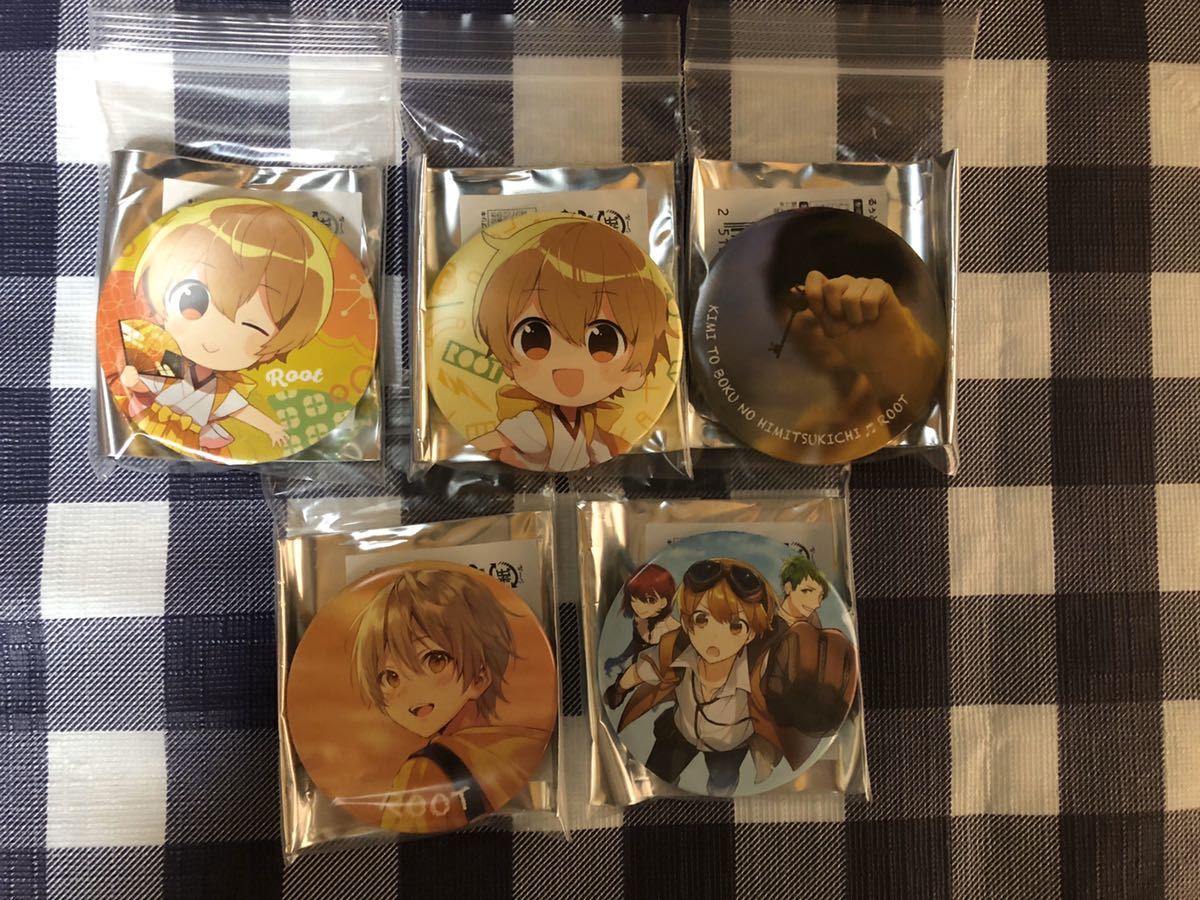 すとぷり るぅとくん 缶バッジ 君と僕の秘密基地 すとろべりーぷりんす