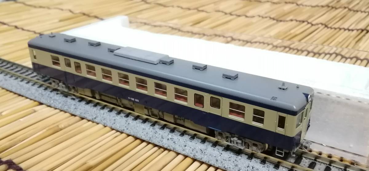 ▽TOMIX-92966ばらし▽キハ52-125(国鉄旧塗装=M車)/パーツ装着