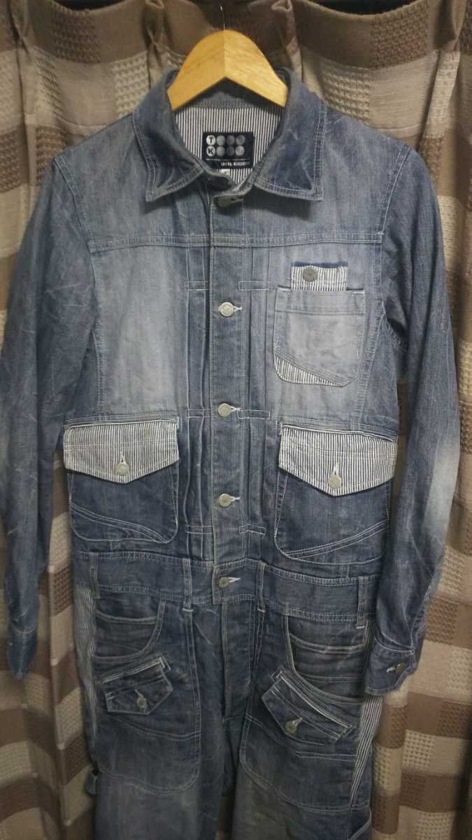 タケオキクチ ツナギ TAKEO KIKUCHI デニム つなぎ TK ツナギ タケオ キクチ オールインワン