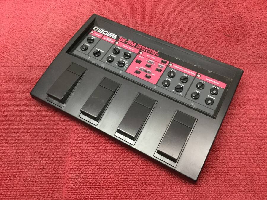 最安値，本物保証 BOSS BE-5M フロアマルチエフェクター 出力音確認済み 現状品(マルチエフェクター)｜売買されたオークション情報、yahooの商品情報をアーカイブ公開 - オークファン エフェクター