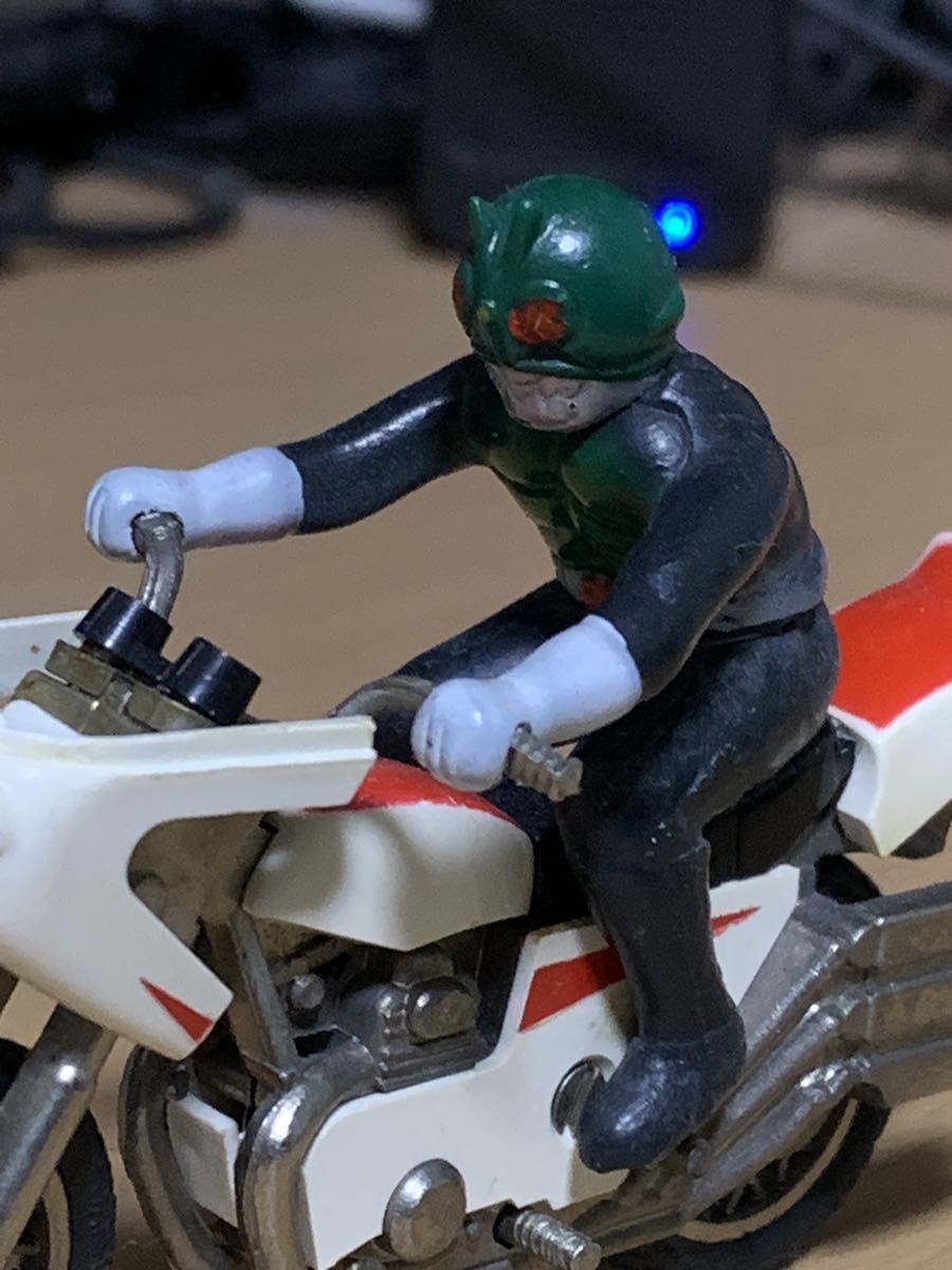 仮面ライダー サイクロン号 1期 当時物 ポピニカ 昭和 玩具 超合金