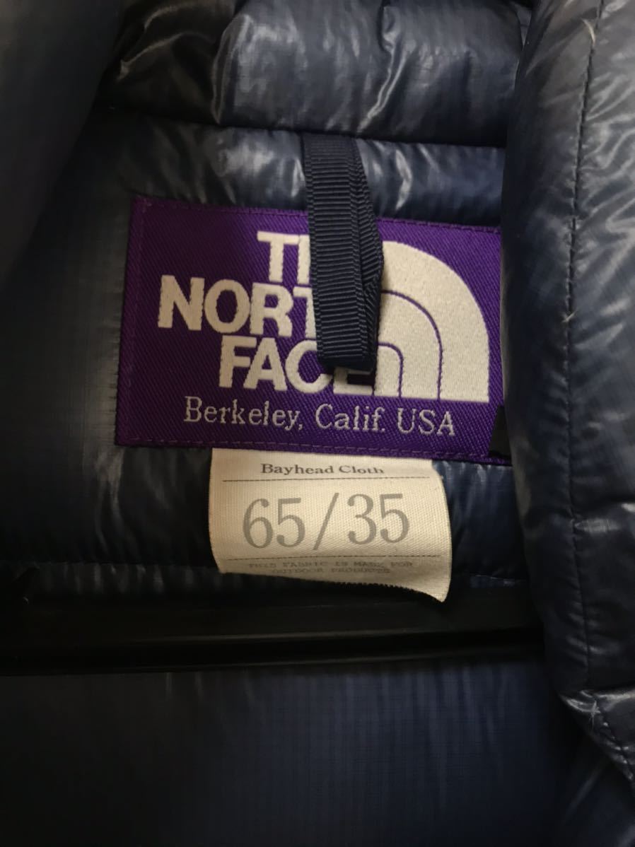 FACE NORTH PURPLE THE LABEL パープルレーベル ノースフェイス 65&frasl;35 Down Parka Mountain Short &frasl; (ザ Black (ザ・ノースフェイス