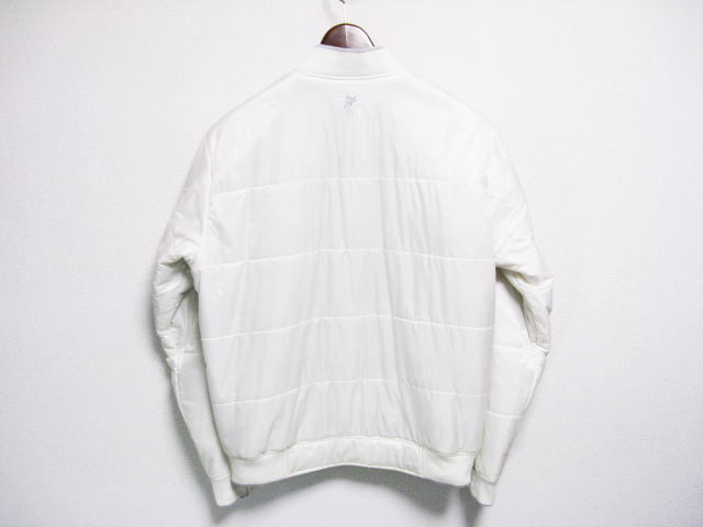 アシュワース 美品アシュワース S Ashworth 中綿リバーシブルジャケット 白 - アシュワース（ジャケット｜メンズウェア）：ウェア<ゴルフ WHT AMFKW297 リバーシブルブルゾン 中綿 ジャケット ASHWORTH リバーシブル アシュワース(ジャンパー