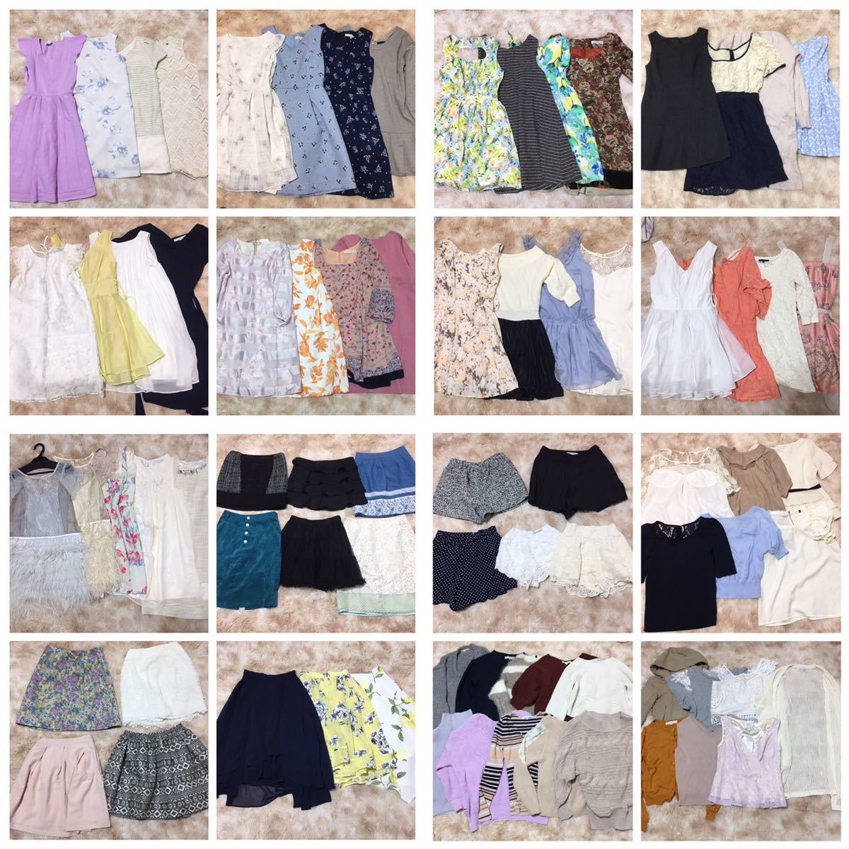 Mercuryduoまとめ売り78点 マーキュリーデュオ レディース ブランド 花柄 大 スカート ワンピース 姫系 フリル レース パレス店 その他 売買されたオークション情報 Yahooの商品情報をアーカイブ公開 オークファン Aucfan Com