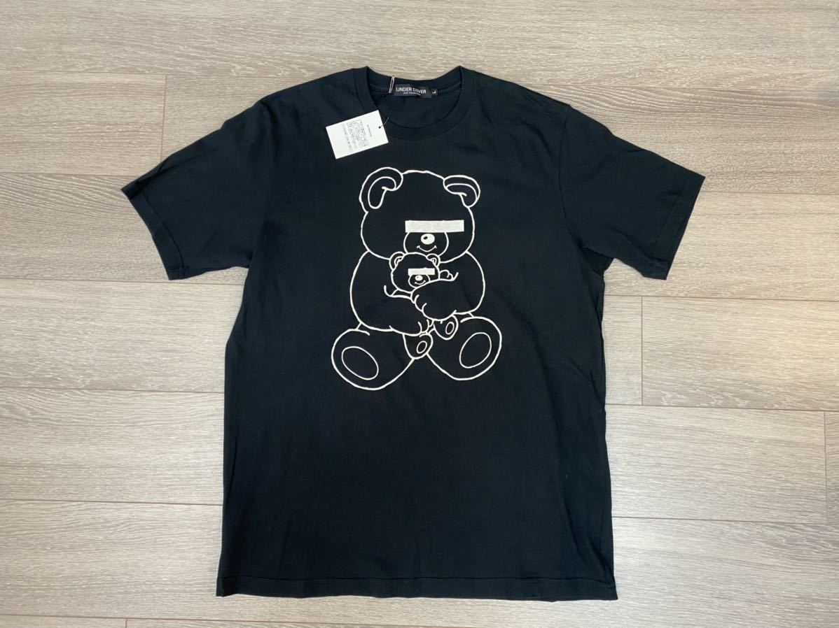 アンダーカバー Tシャツ ブラック ベア 初期 熊 L undercover 新品