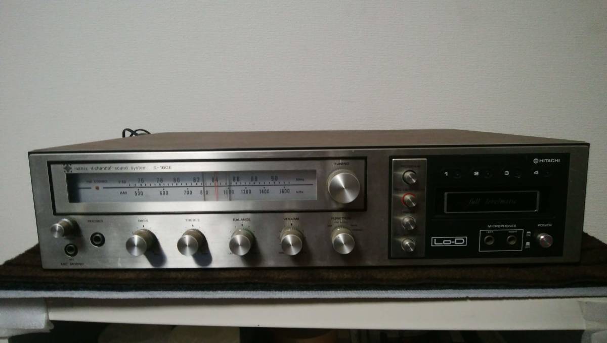 レトロ 日立 2バンドラジオ KS-1000W AW/FM ワイヤレスステレオ レトロ