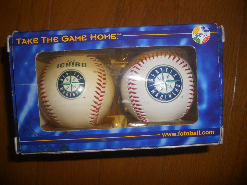 シアトルマリナーズ Seattle Mariners Ichiro イチロー 記念ボール 2個セット Mlb 記念ボール 売買されたオークション情報 Yahooの商品情報をアーカイブ公開 オークファン Aucfan Com