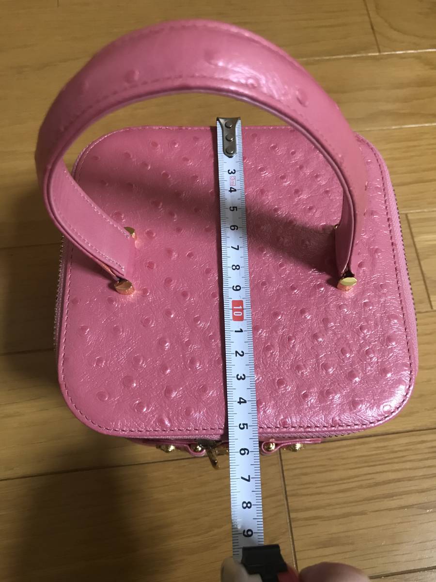 年末年始特別価格 ハンドバッグ 美品 ジャンニヴェルサーチ オーストリッチ ピンク バッグ グッチ 子供 Www Myheartshop Co Il